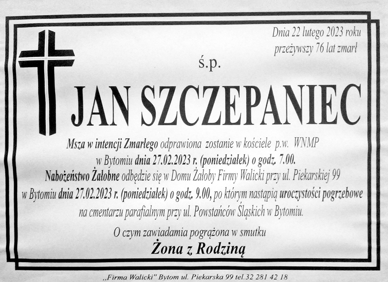 Klepsydra Jan Szczepaniec działka 24