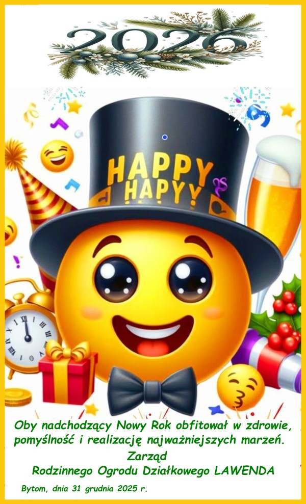 Życzenia noworoczne 2026